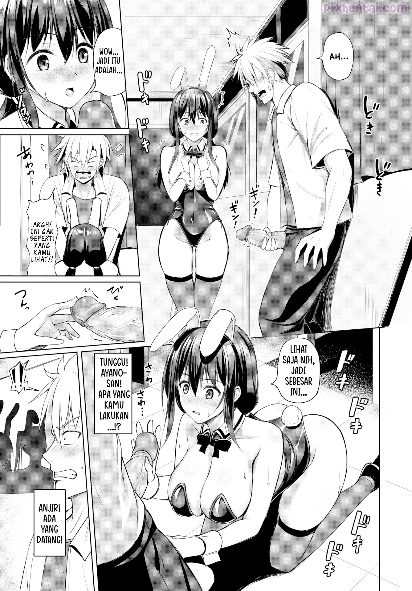 Komik hentai xxx manga sex bokep Pure x Bunny is Unfair 11
